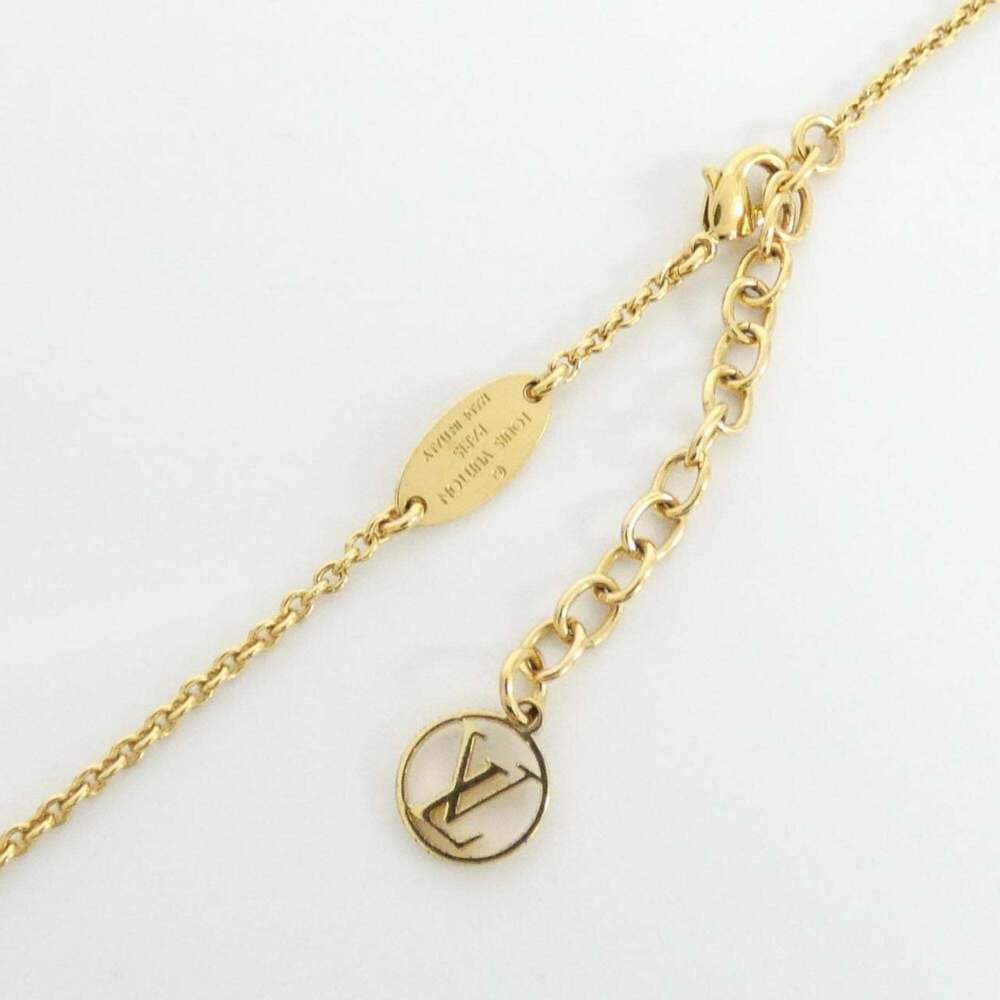 LOUIS VUITTON Gold Necklace - Picture 5 of 6